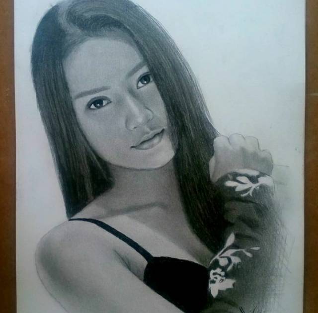 SKETSA WAJAH A3 Tanpa bingkai