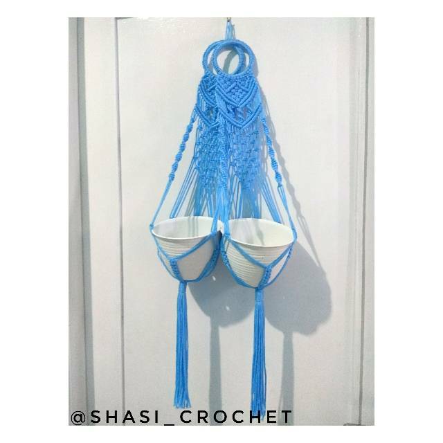 Tali pot gantung / Macrame pot gantung / gantungan pot