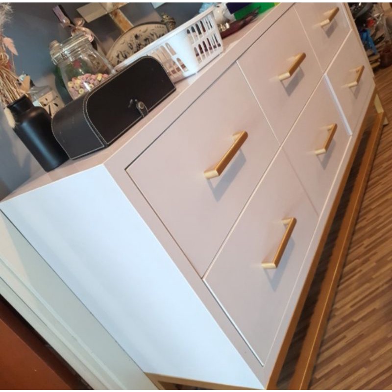 Bufet industrial Bufet hpl Bufet minimalis Kabinet industrial Meja bufet minimalis hpl Sideboard