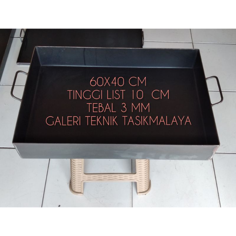 WAJAN PENGGORENGAN KENTANG 60X40 CM / DEEP FRYER BAJA 40X60 CM / WAJAN KOTAK 60X40 CM
