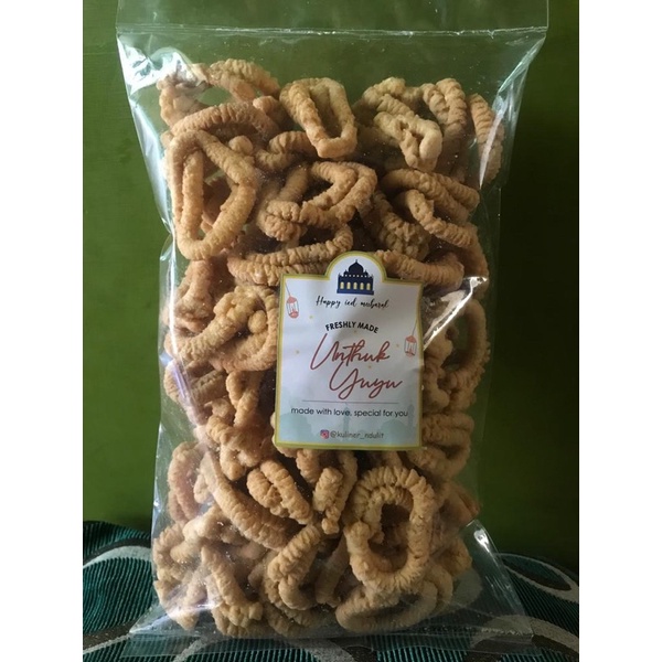 

Unthuk Yuyu Kue Lebaran Keripik Lebaran