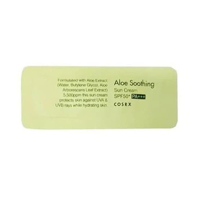 COSRX - Aloe Soothing Sun Cream Sun Cream (SAMPLE SACHET)