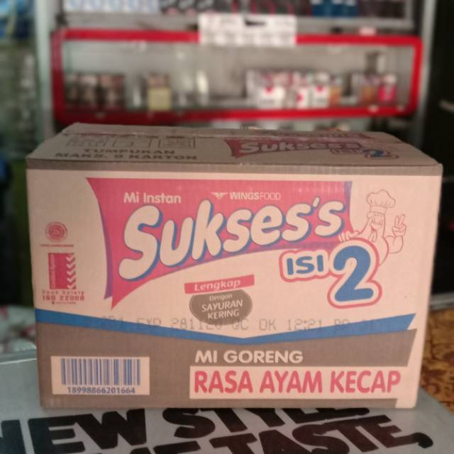 

Mie Instan Sukses's 1 Caton isi 24pcs