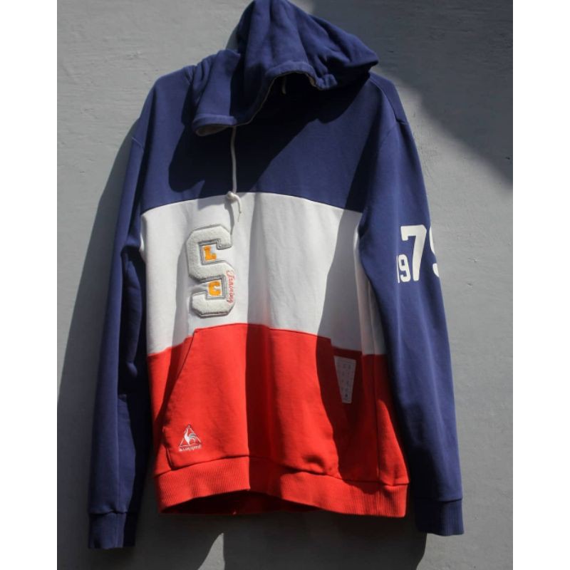 jaket hoodie second/bekas/thrifting/preloved le coq sportif original murah