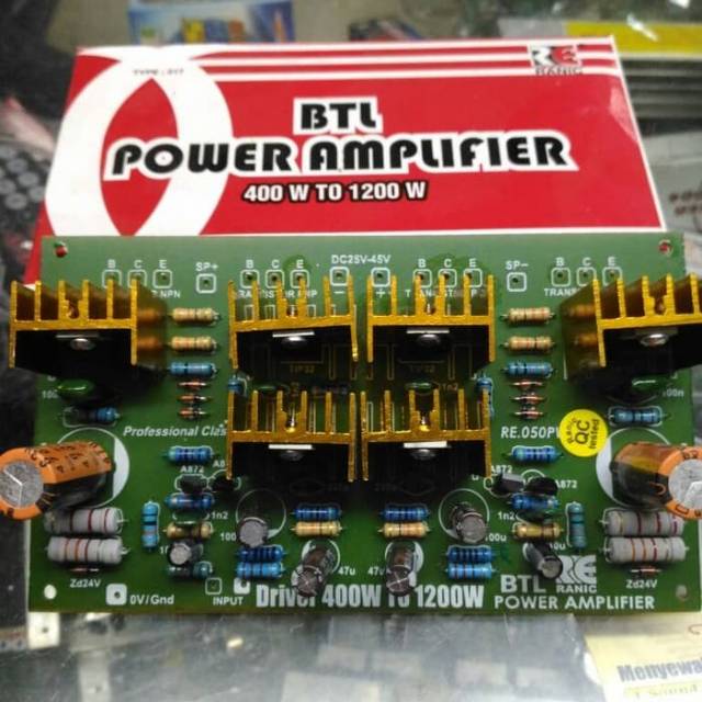 Kit driver power btl bridge 400watt ( 317 )