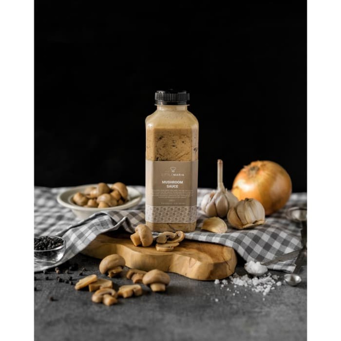 

Langsung Order Mushroom Sauce by Little Maria 500ml Murah