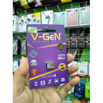 MEMORY CARD VGEN 4GB CLASS 6 ORIGINAL