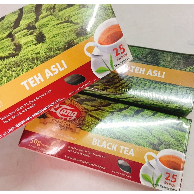 Teh Celup Asli Black Tea 2Tang isi 25