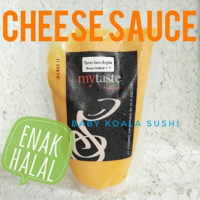 

DISKON CHEESE SAUCE PREMIUM | SAOS KEJU TOPPING SAUS SUSHI !