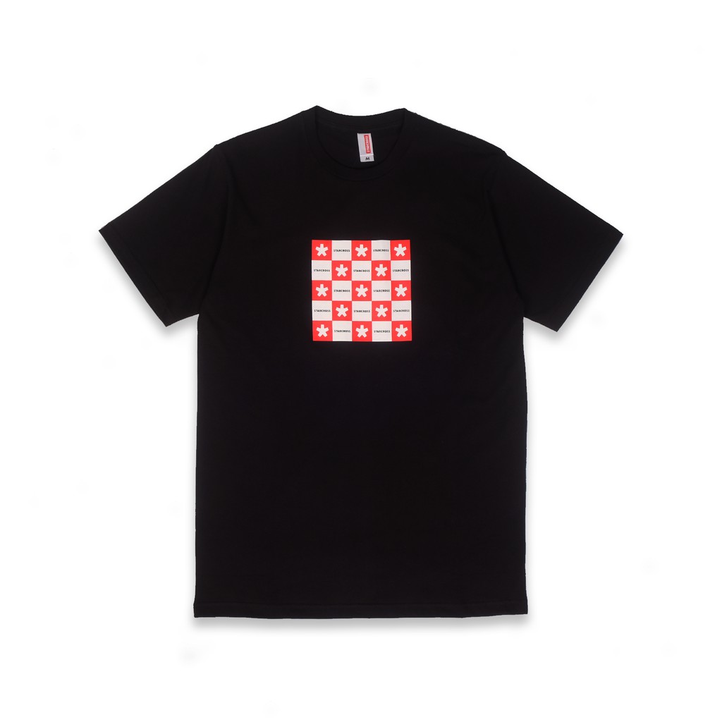 

STARCROSS Kaos - Kaos Pria - CHEKER LOGO