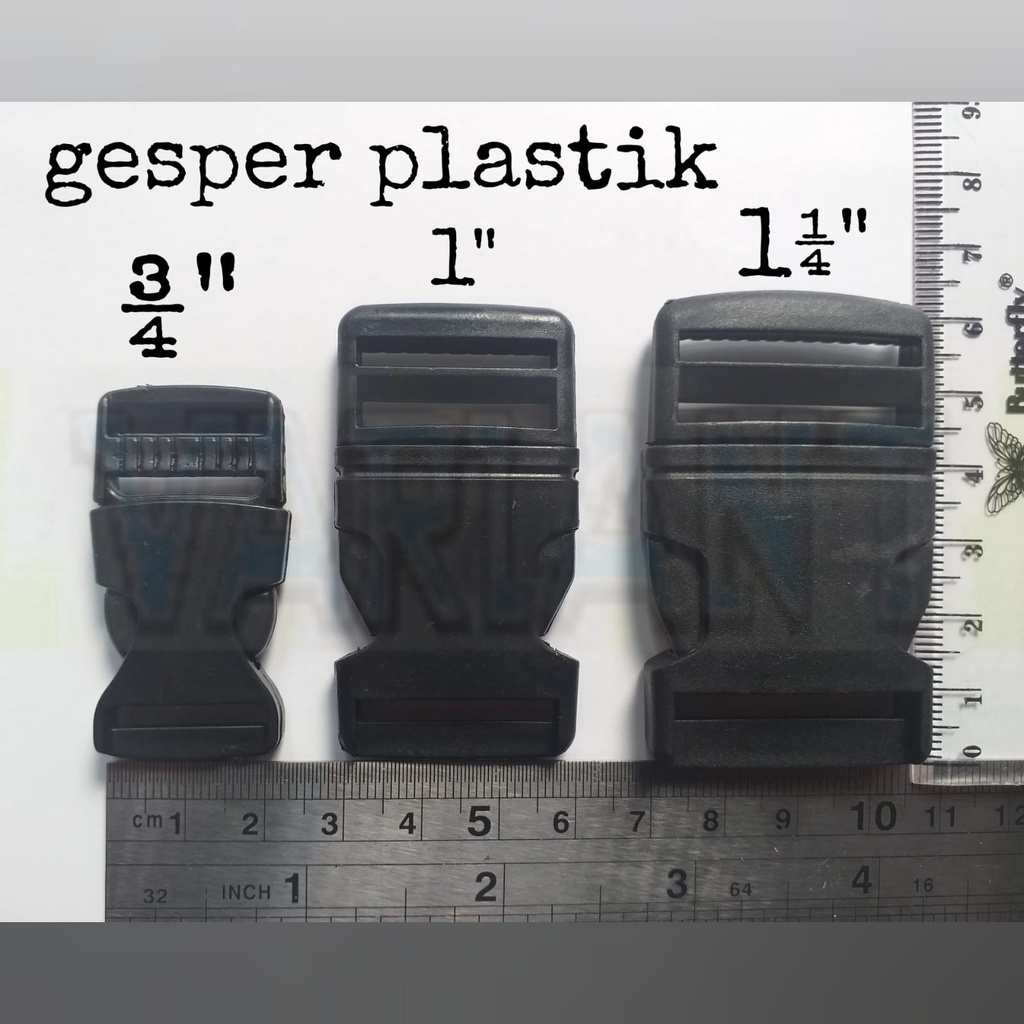 GESPER PLASTIK GESPER SLOT GESPER SODOK KUNCI SODOK GESPER TAS PLASTIC BUCKLE