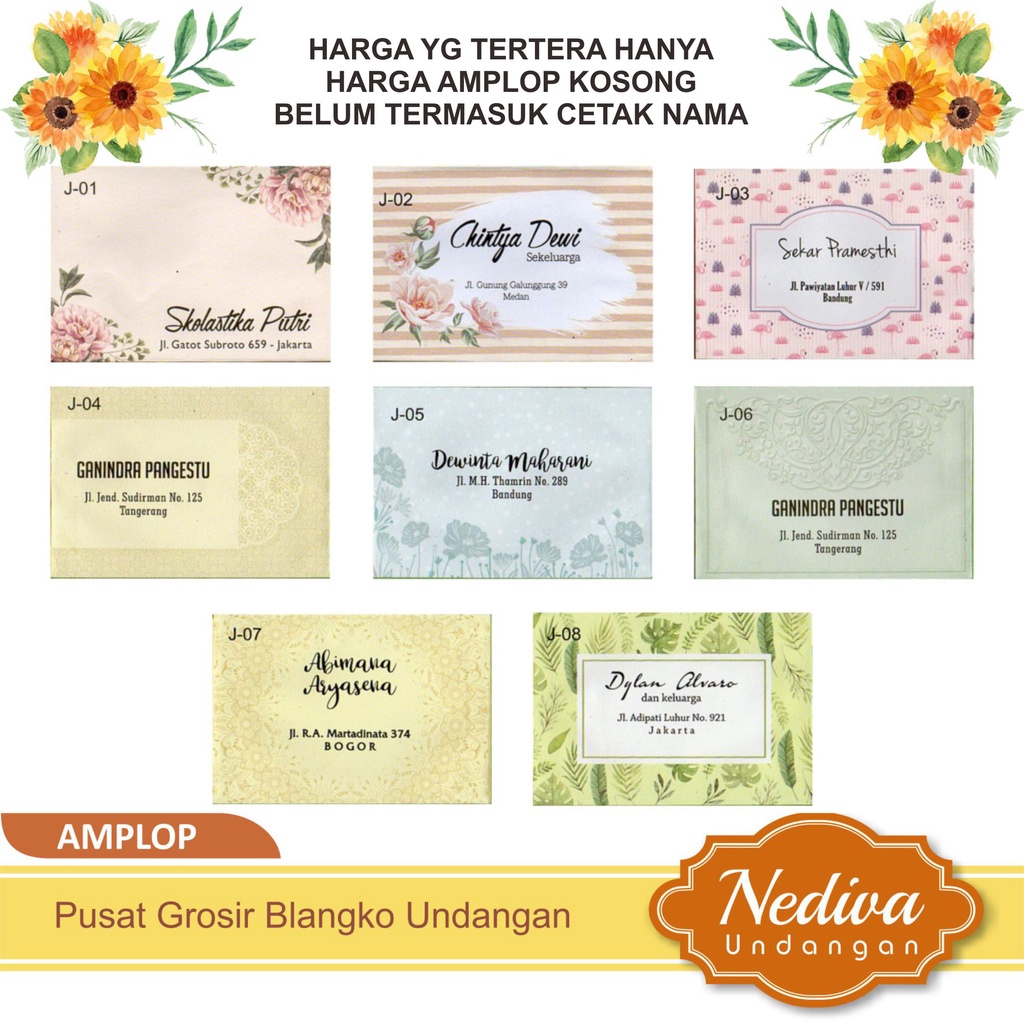

Amplop Sumbangan Juwara 1 pack isi 50 pcs Harga Murah