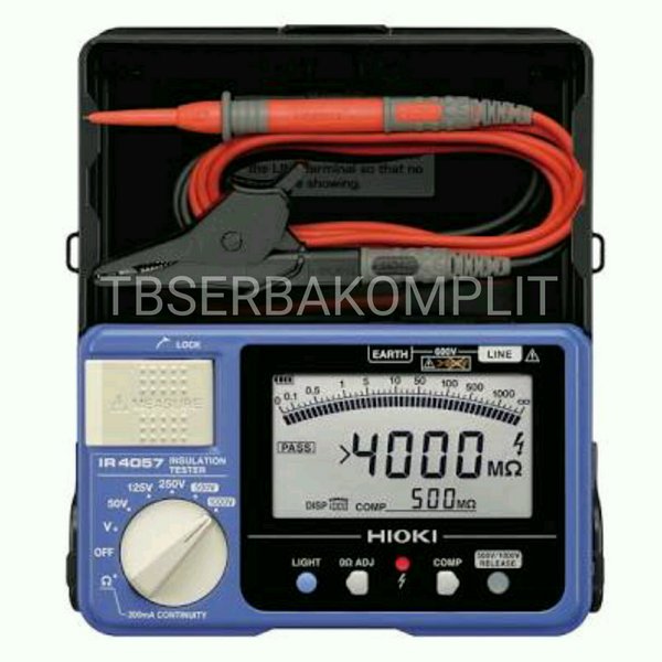 Jual Hioki IR4057-20 Digital Insulation Tester Megger Meger Magger IR ...