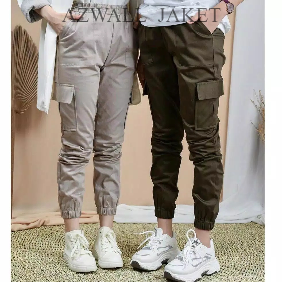 PROMO CELANA JOGER CARGO WANITA /CELANA JOGER TERLARIS/CELANA CARGO WANITA /CELANA CARGO TERMURAH