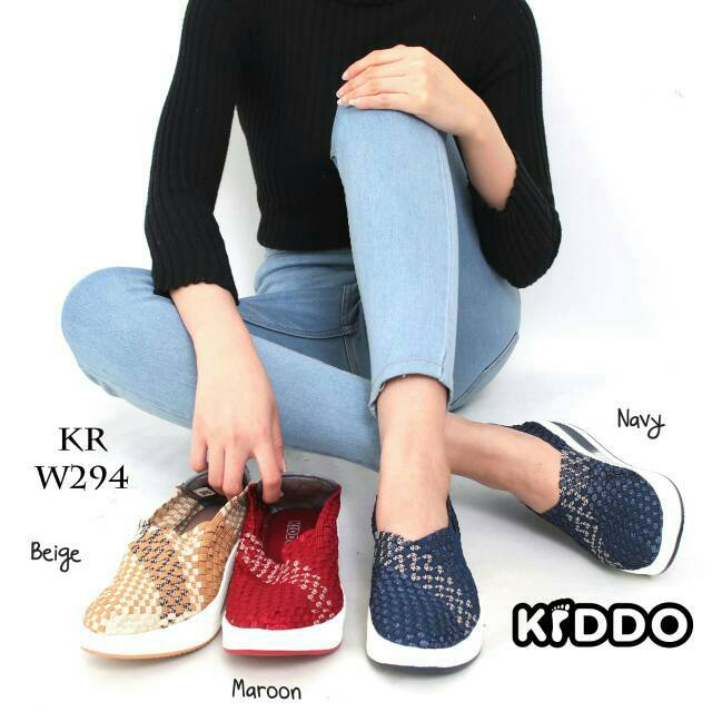 Sepatu KIDDO W294 WEDGES ORIGINAL