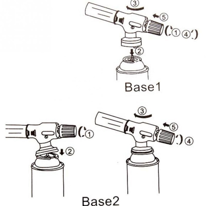 E SPARK Flame Gun Portable Gas Blow Torch