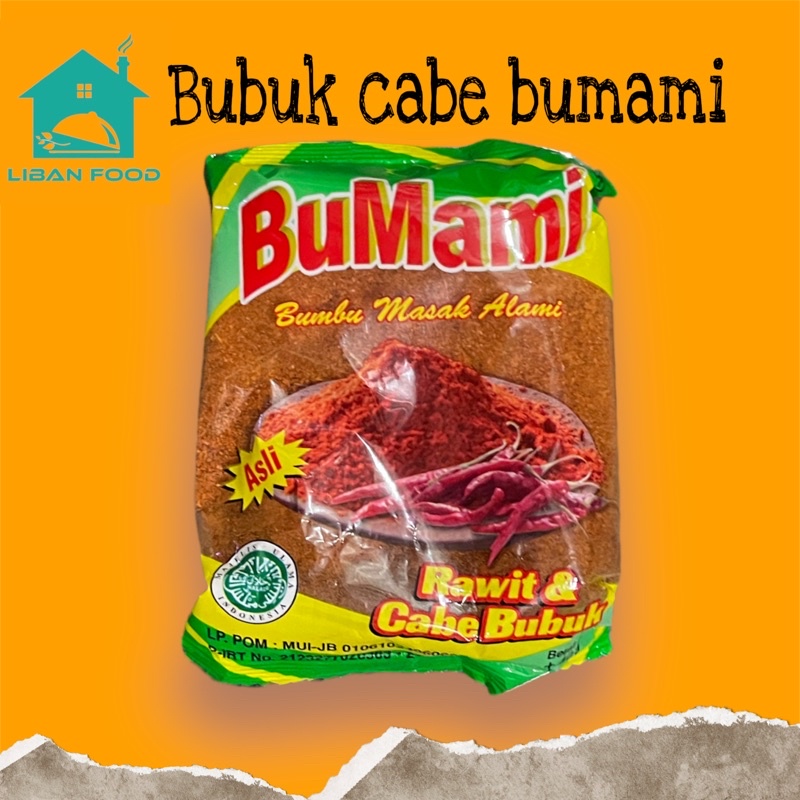 BUMAMI CABE BUBUK/ PEDAS ALAMI/ BISA COD / LIBANFOOD