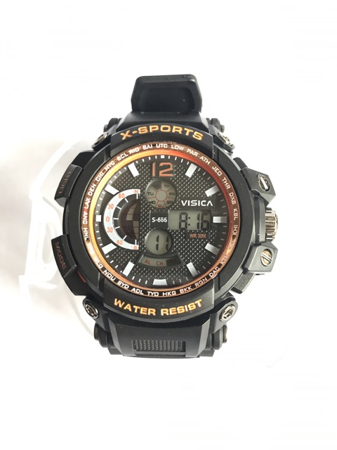 Jam tangan sporty digital remaja dewasa anti air fashion watch visica