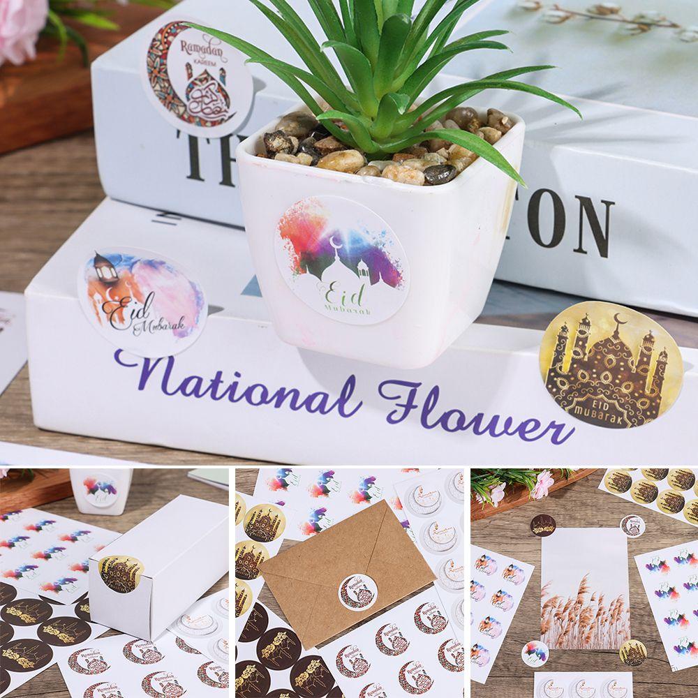 R-flower 10pcs Stiker Dekorasi Kreatif Sealing Tempel Label Seal Stiker