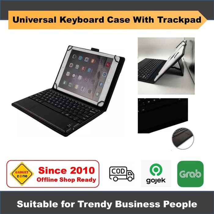 Universal Keyboard Case Premium with Touchpad 8 Inch / 10 Inch