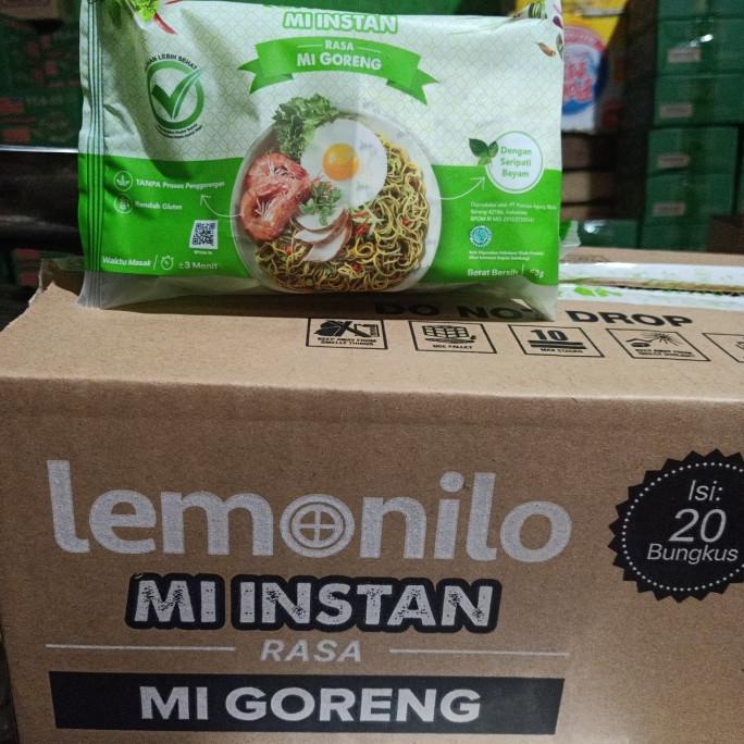 

1 Dus Mie / Mi Instant Sehat Lemonilo Mi Goreng Isi 20Pcs New