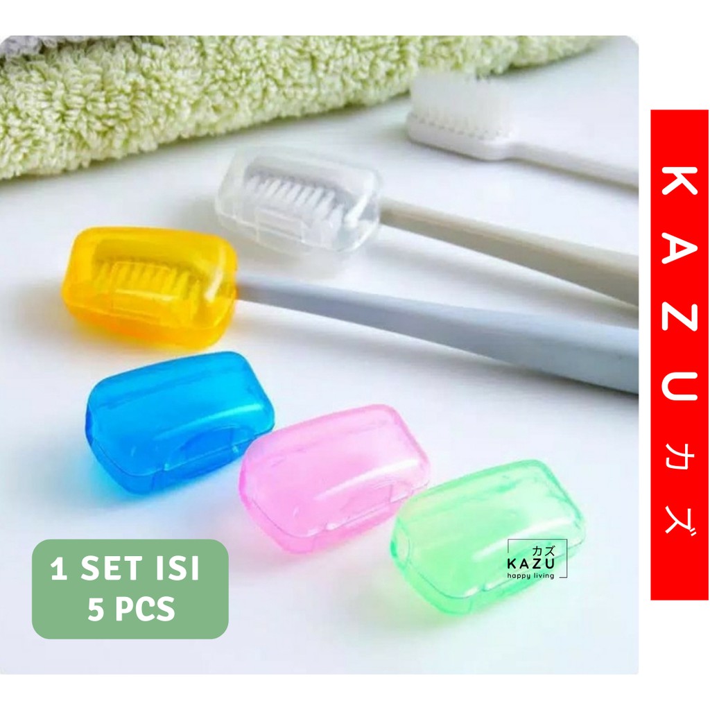 KAZU KHL210 Tutup Sikat Gigi Penyimpanan Penutup Toothbrush Cover Cap