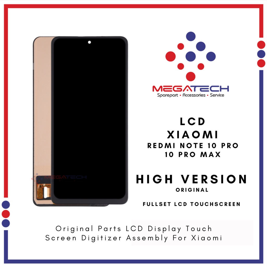 LCD Xiaomi Redmi Note 10 Pro Max / LCD Xiaomi Redmi Note 10 Pro Fullset Touchscreen