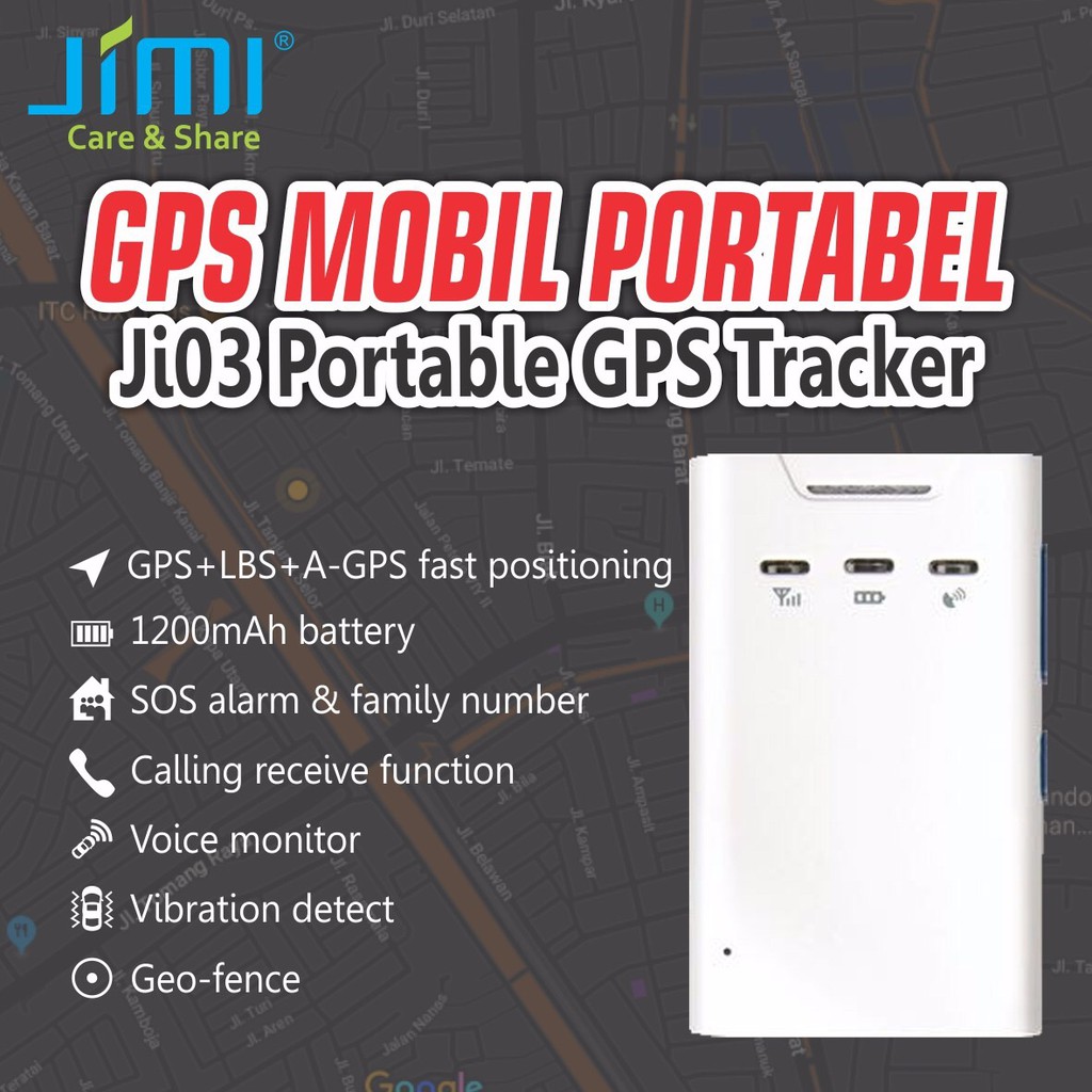JIMI Ji03 GPS Mobil Portable GPS Tracker / Portable GPS Car Tracker