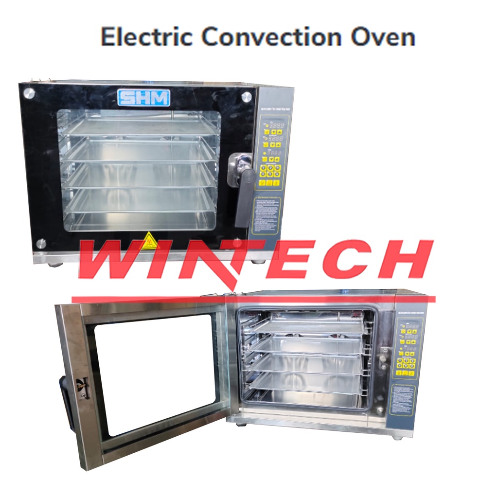 SHM SHM-4WD Electric Convection Oven 4 Tray - Oven Pastry Roti Kue