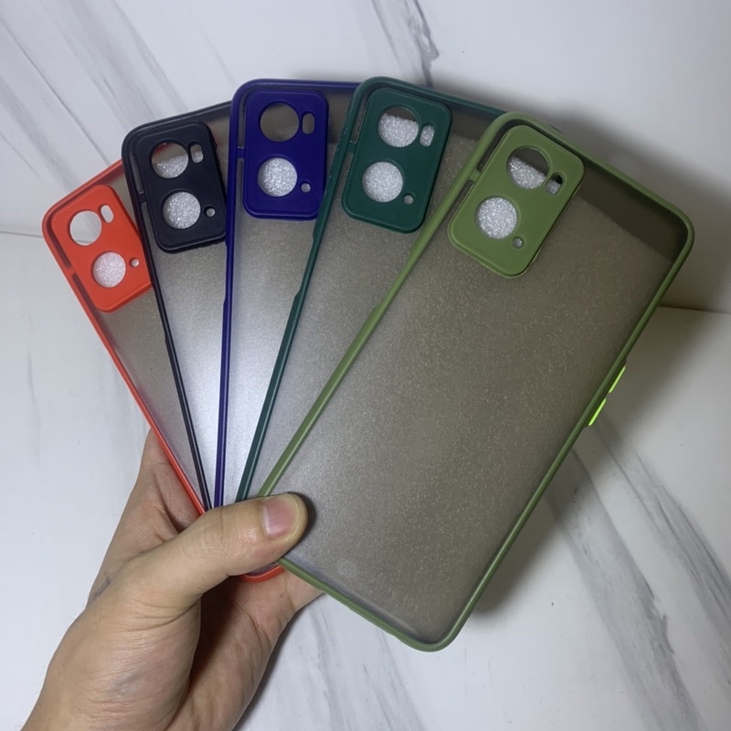 Case Dove Oppo A36 A76 4G A96 Realme 9i New - My Choise Armor Matte Transparent ShockProof - UA