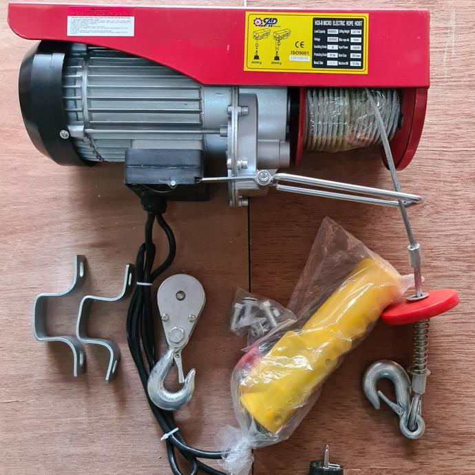 electric hoist 800kg elektrik hoist 800 kg electric wire winch