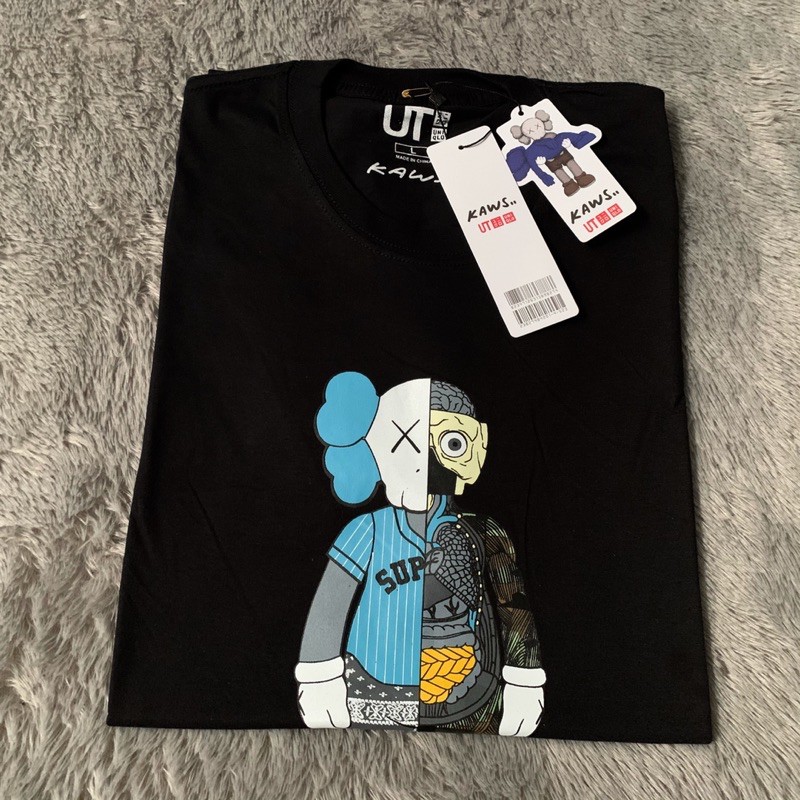 Kaos Tshirt Uniqlo X Kaws Anatomy Baseball Fulltag