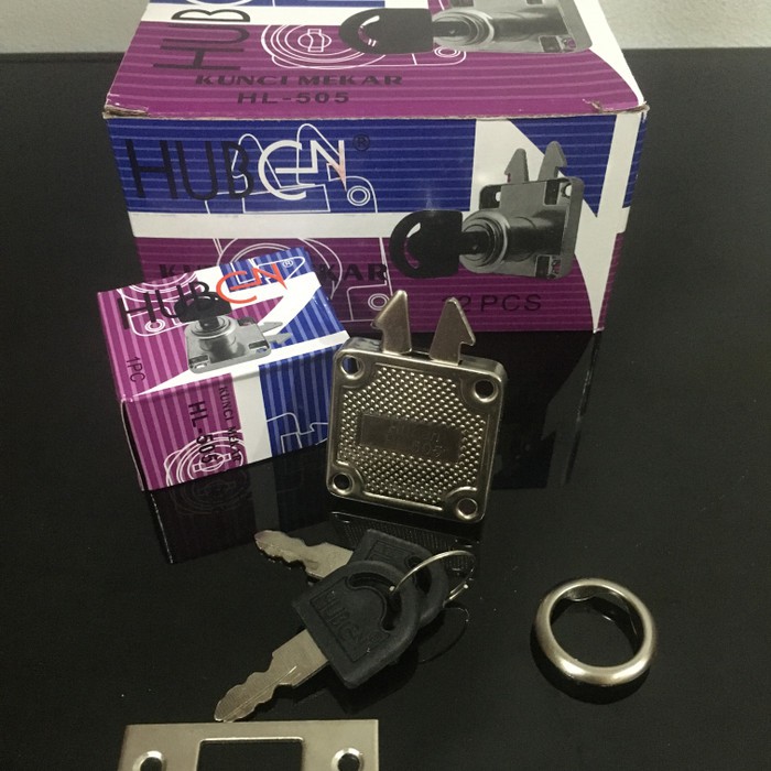 Kunci mekar / Kunci Pintu Lemari Sliding Geser - Huben