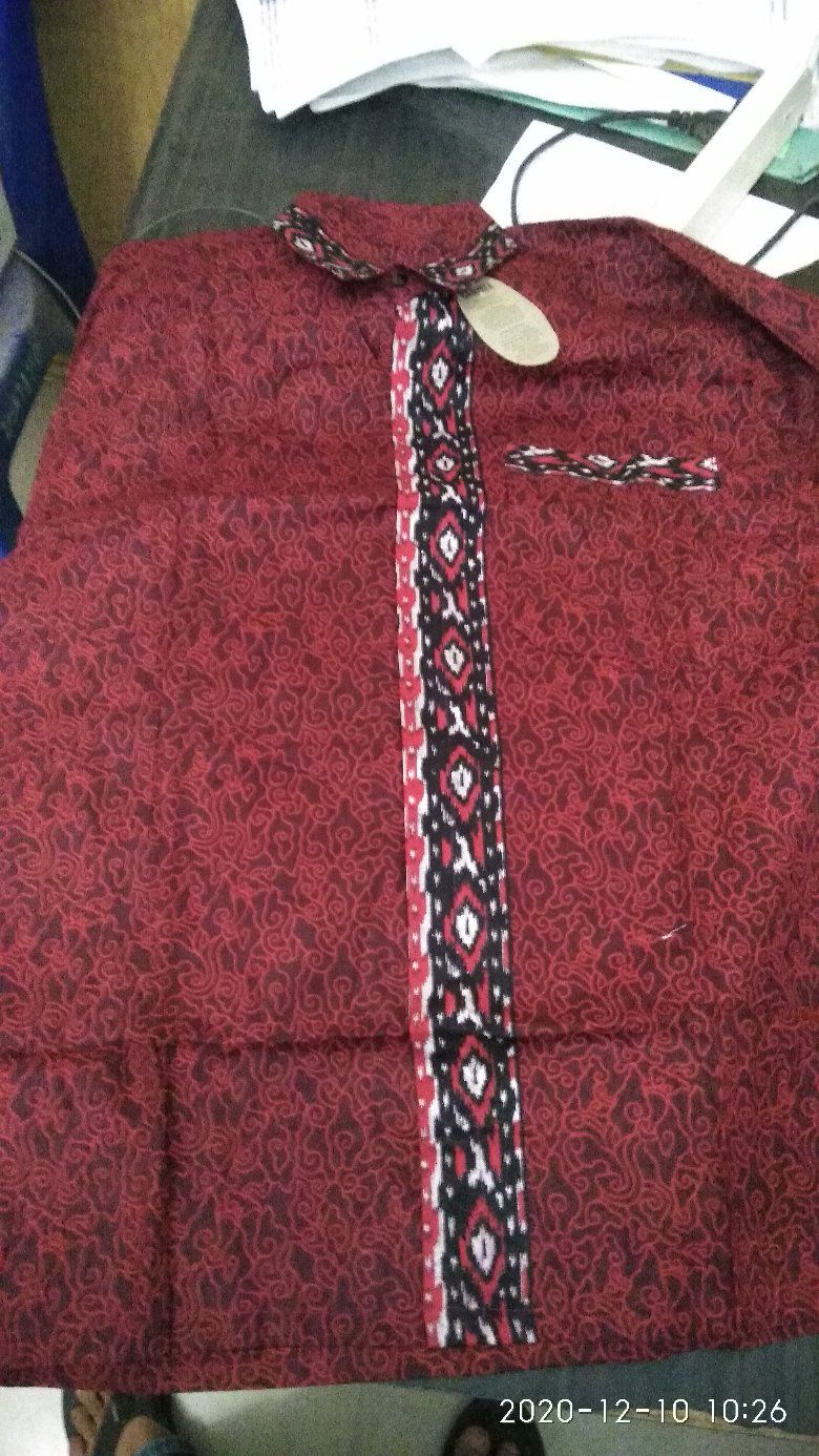 Maura Couple - Sania Ruffle Batik Couple Ori Ndoro Jowi Garansi Termurah Shopee - Batik Modern Solo