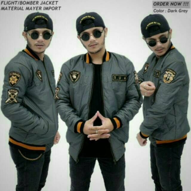 Jaket bomber X.U.A army