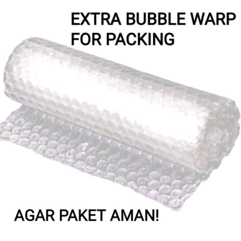 

TAMBAHKAN BUBBLE WARP DIPAKET ANDA ( UNTUK 1 PRODUK )