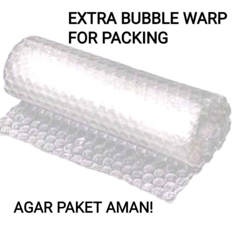 TAMBAHKAN BUBBLE WARP DIPAKET ANDA ( UNTUK 1 PRODUK )