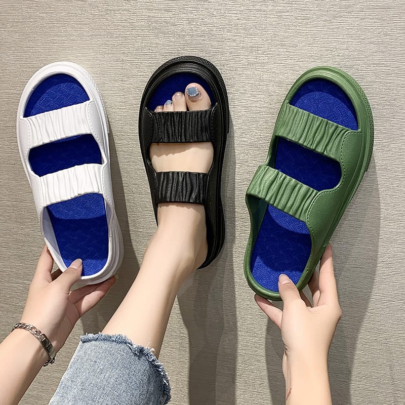 SN036 Sandal karet wanita terbaru