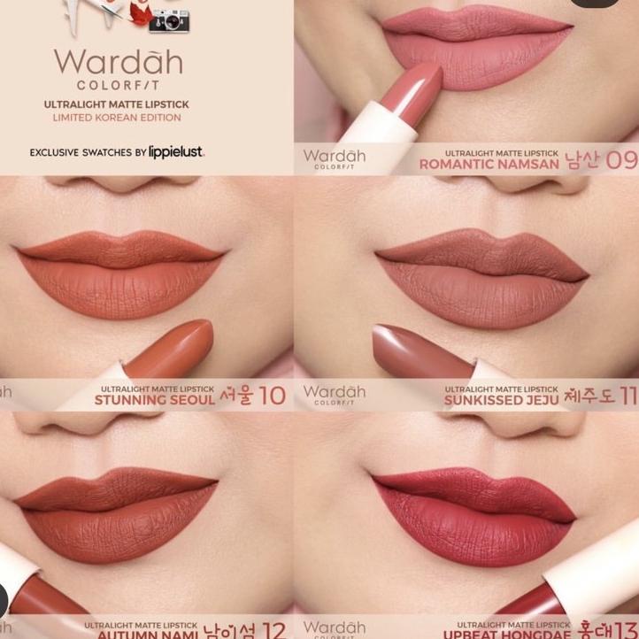 WARDAH colorfit ultralight Matte Korea edition