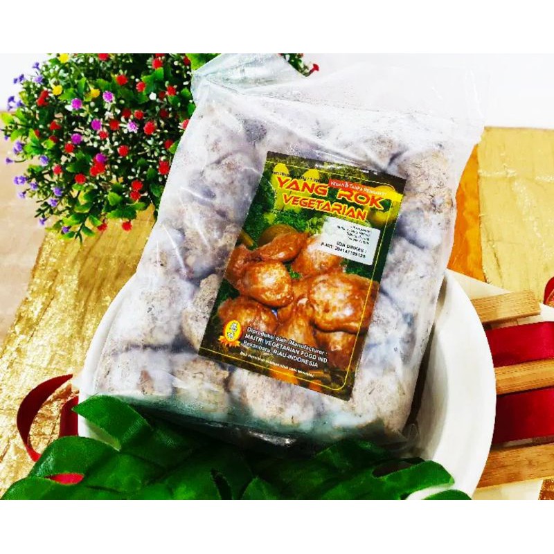 

yang rok /daging rendang vegan 1kg
