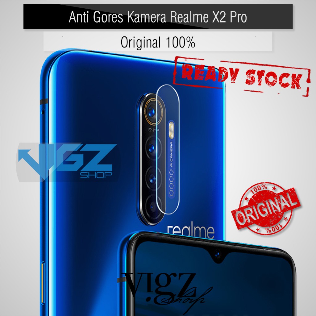 Tempered Glass Realme X2 Pro 5D Full Screen Plus Antigores Kamera Belakang
