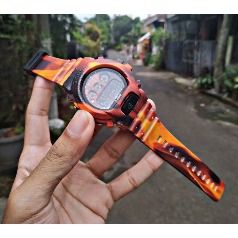 LIMITED EDITION JAM TANGAN GSHOCK CUSTOM DW6900 DIGITAL