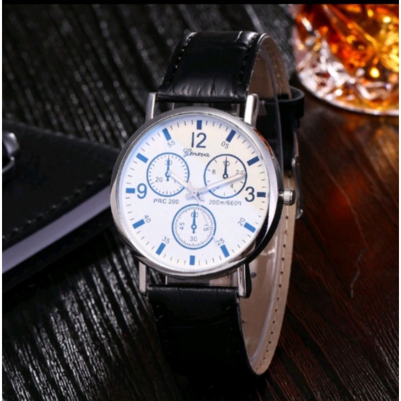 Jam Tangan Pria GENEVA 3 TITIK (011PU)