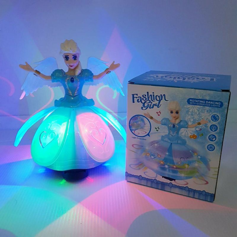 Mainan anak boneka angel girls mainan angel girls menari frozen dancing