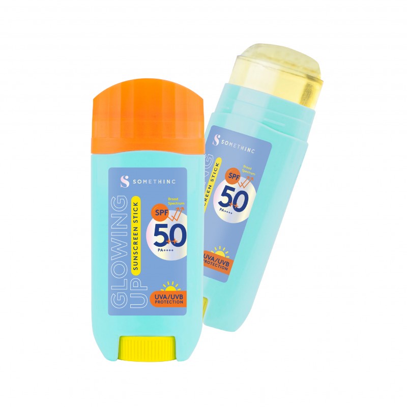 SOMETHINC Glowing Up Sunscreen Stick SPF 50++ PA ++++