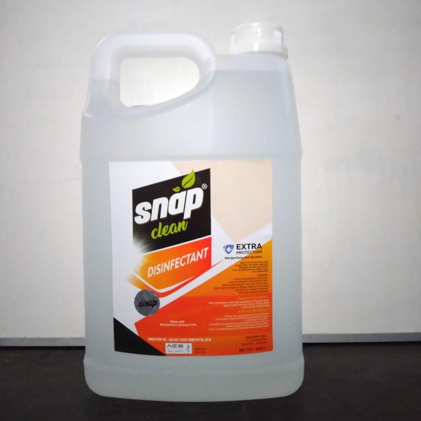 Snap Clean Disinfektan Desinfektan Disinfectant 4 Liter ( Disinfektan Ruangan )