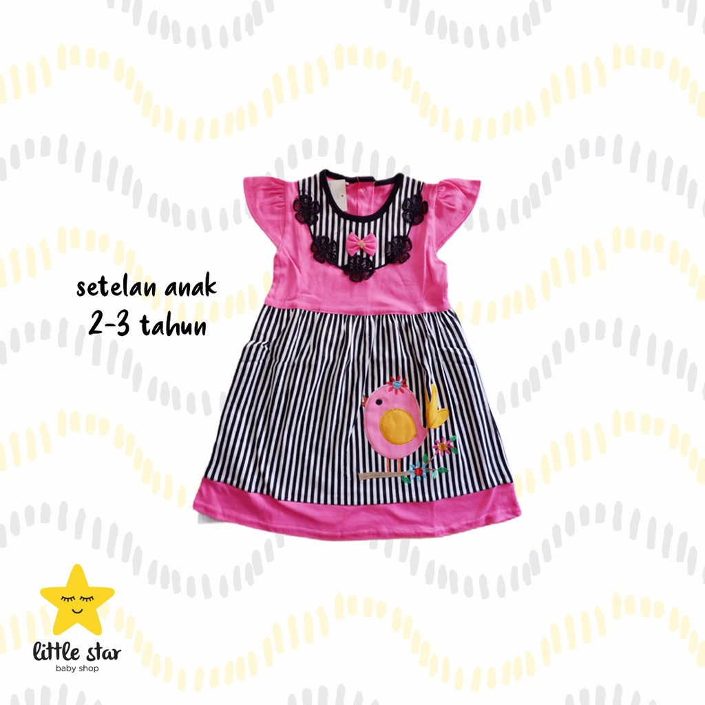 Nami Kids Dress Anak Perempuan | Set Baju Pakaian Setelan Bayi Cewek Girl