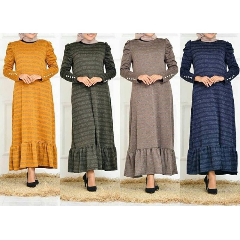 Gamis Kaos Import Bahan Adem kulitas premium nyaman d pakai