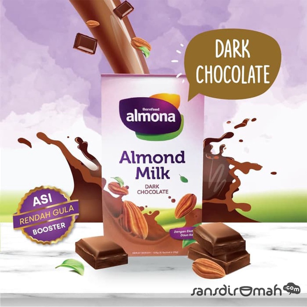 Almona Almond Milk Powder /0. Susu Pelancar ASI dengan Daun Katuk 175gr