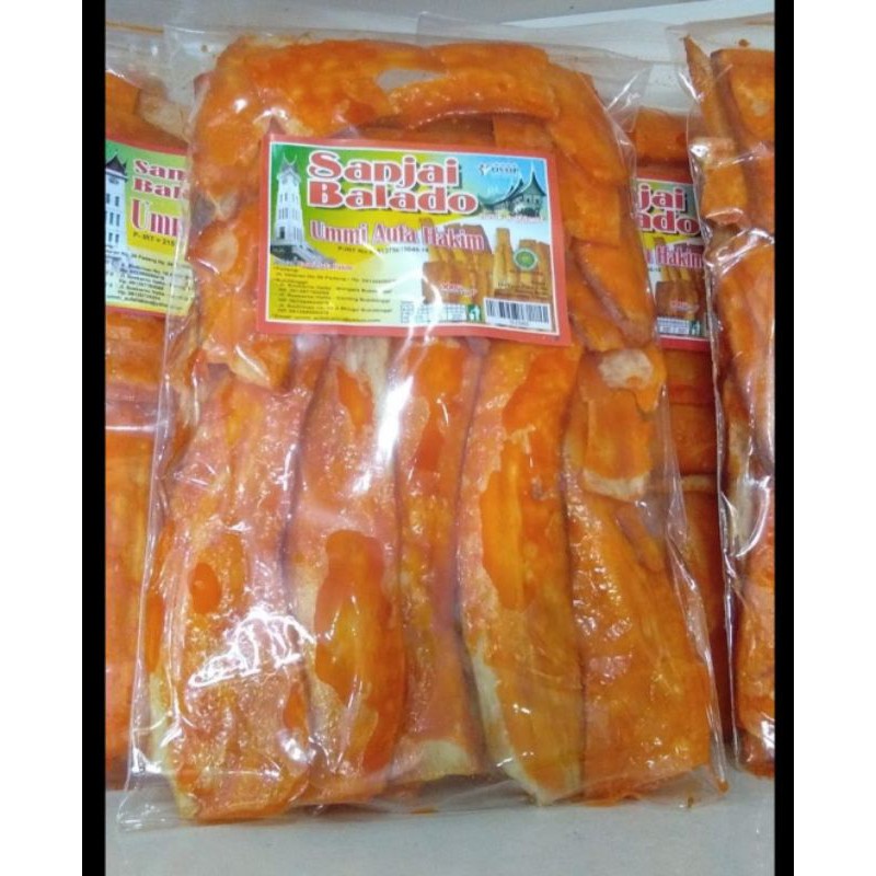 Sanjai/Keripik Balado Asli Padang Ummi Aufa Hakim 250gr